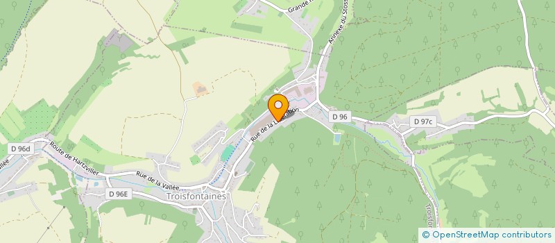 localisation de l'entreprise MADAME MARION HATT  TROISFONTAINES