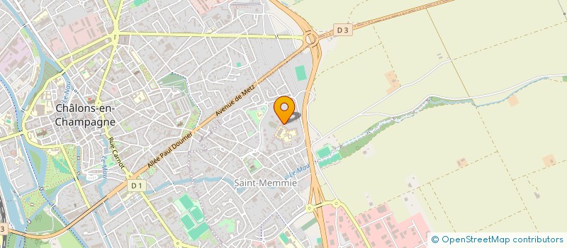 localisation de l'entreprise MADAME MARION HAZARD  SAINT-MEMMIE