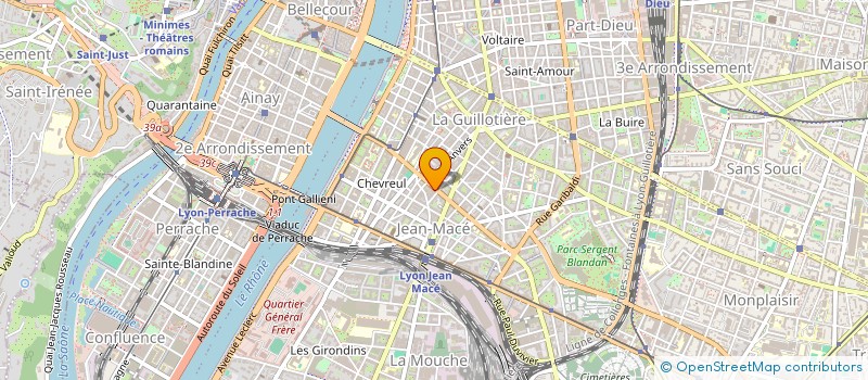 localisation de l'entreprise MADAME MARION HEDELIUS  LYON