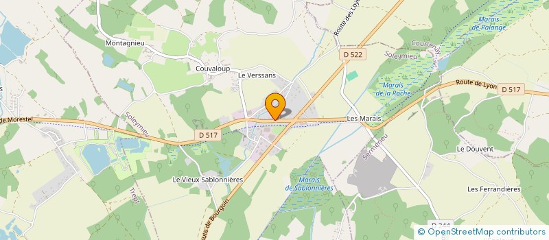 localisation de l'entreprise MADAME MARION HEMY  SOLEYMIEU