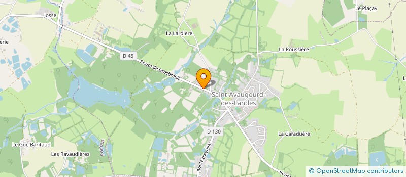 localisation de l'entreprise MADAME MARION HERANT  SAINT-AVAUGOURD-DES-LANDES