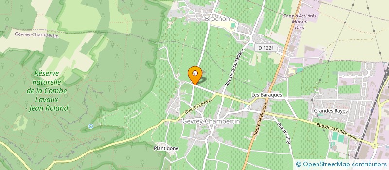 localisation de l'entreprise MADAME MARION HERISSON à GEVREY-CHAMBERTIN