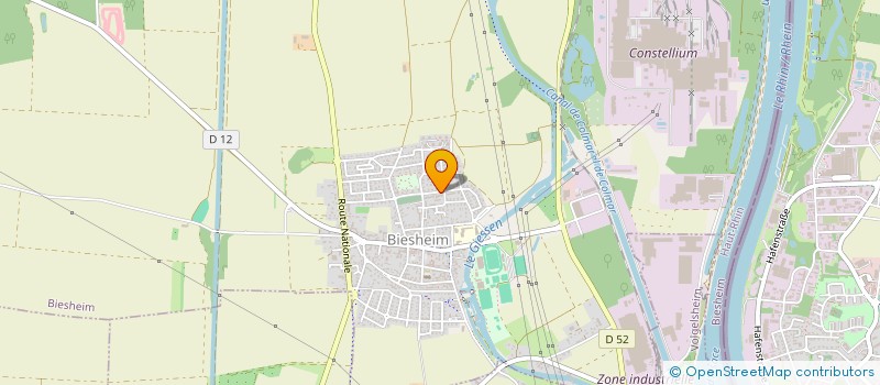 localisation de l'entreprise MADAME MARION HILDWEIN à BIESHEIM