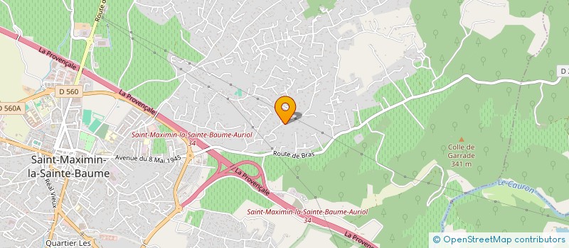 localisation de l'entreprise MADAME MARION HOHWEILLER à SAINT-MAXIMIN-LA-SAINTE-BAUME