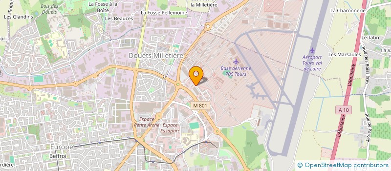 localisation de l'entreprise MADAME MARION HOUDAYER  TOURS