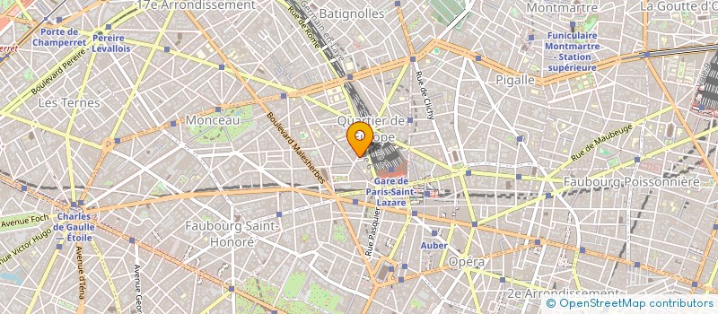 localisation de l'entreprise MADAME MARION HOUEE  PARIS