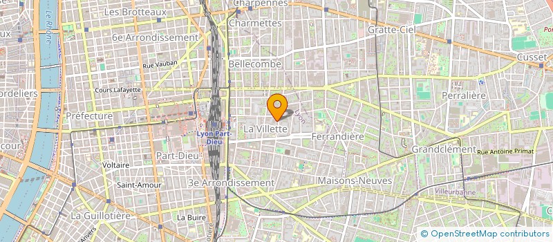 localisation de l'entreprise MADAME MARION HOUSSIN  LYON