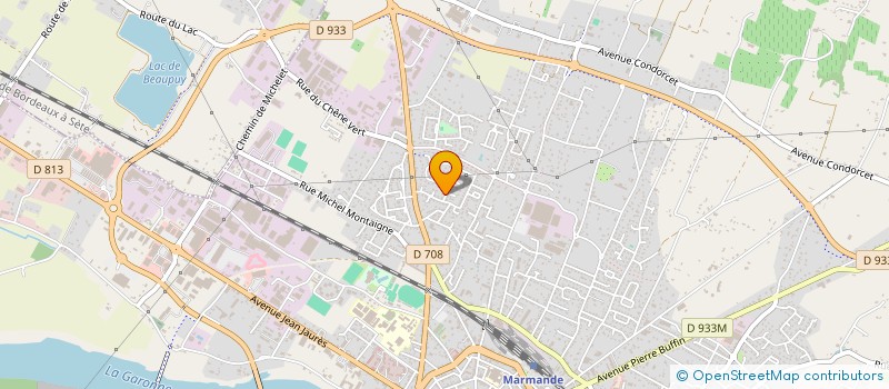 localisation de l'entreprise MADAME MARION HUMEAU à MARMANDE