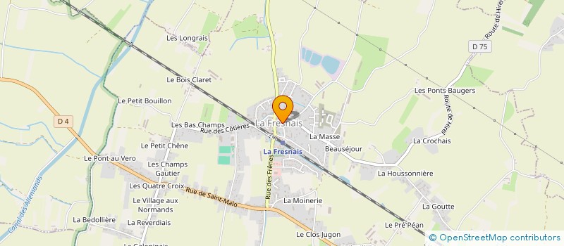 localisation de l'entreprise MADAME MARION HUMMEL  LA FRESNAIS