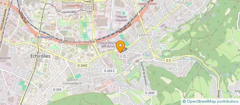 localisation de l'entreprise MADAME MARION HUREAU  EYBENS