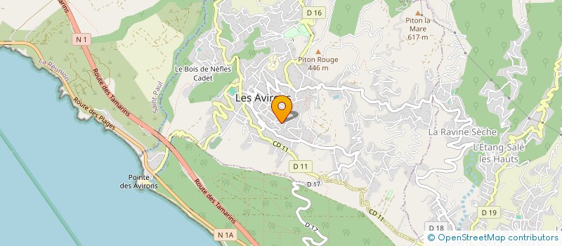 localisation de l'entreprise MADAME MARION JACOMET  LES AVIRONS