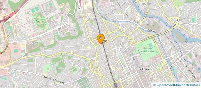 localisation de l'entreprise MADAME MARION JACOTTIN  NANCY