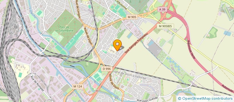 localisation de l'entreprise MADAME MARION JACROT  GEVREY-CHAMBERTIN