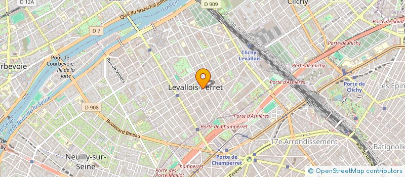 localisation de l'entreprise MADAME MARION JAMAULT à LEVALLOIS-PERRET