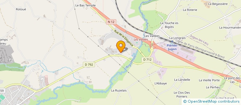 localisation de l'entreprise MADAME MARION JAURE  TREDIAS