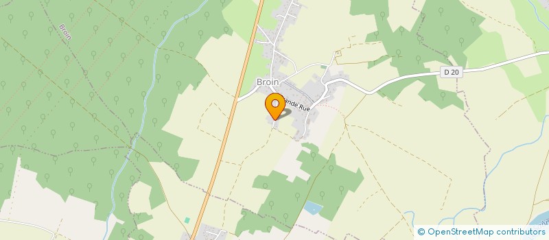 localisation de l'entreprise MADAME MARION JEANNIN  BROIN