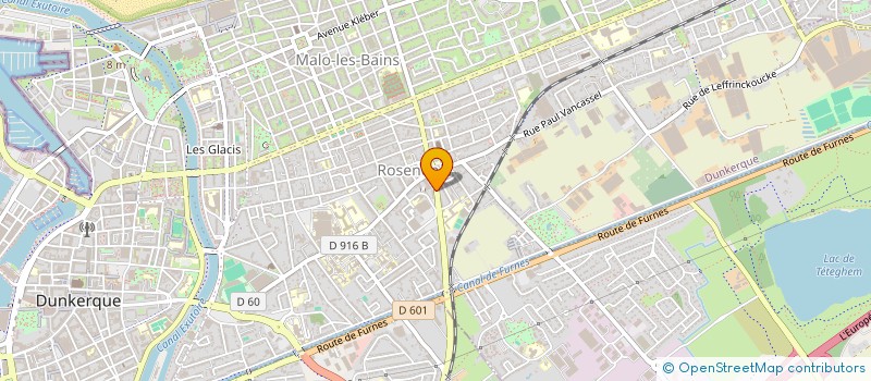 localisation de l'entreprise MADAME MARION JENNEQUIN à DUNKERQUE