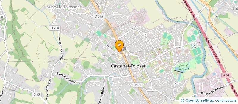 localisation de l'entreprise MADAME MARION JOLY à CASTANET-TOLOSAN