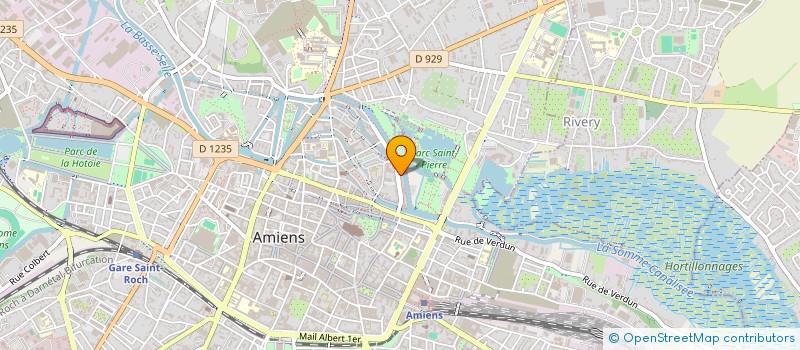 localisation de l'entreprise MADAME MARION JOLY à AMIENS