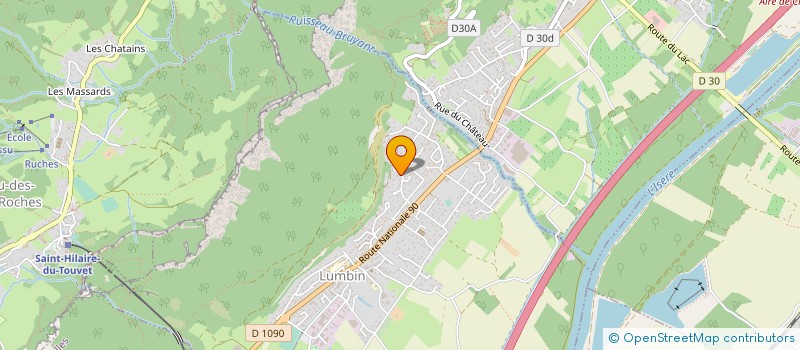 localisation de l'entreprise MADAME MARION JOUBERT  LUMBIN