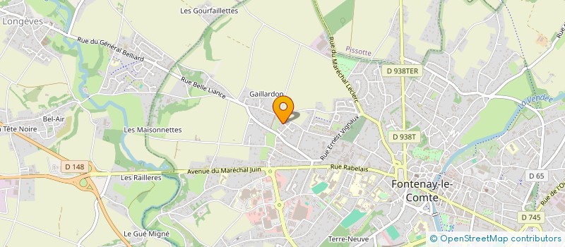 localisation de l'entreprise MADAME MARION JOURDAIN à FONTENAY-LE-COMTE