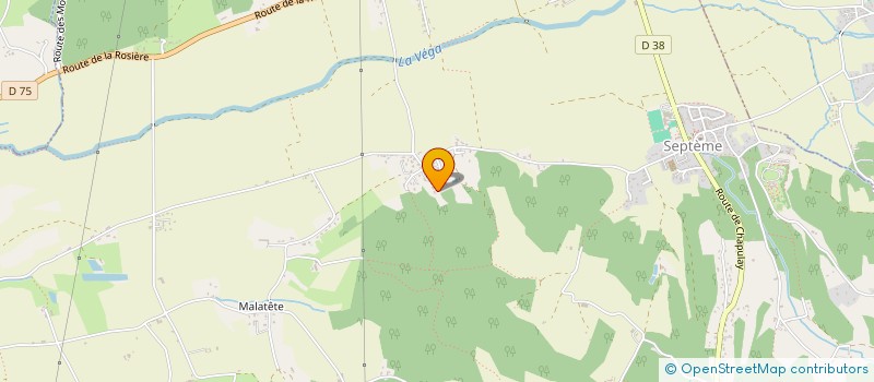 localisation de l'entreprise MADAME MARION JUTEAU  SEPTEME