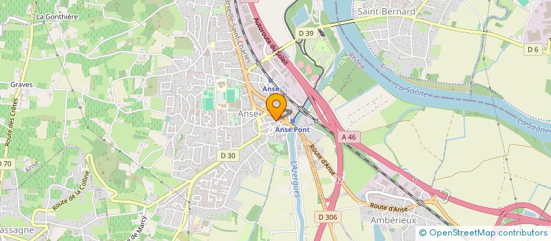 localisation de l'entreprise MADAME MARION JUYAUX  ANSE