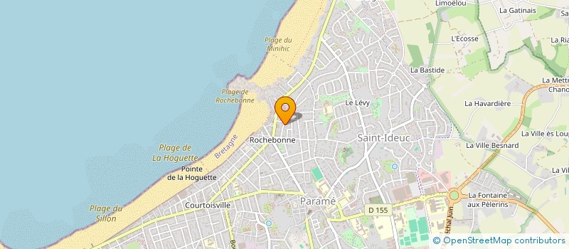 localisation de l'entreprise MADAME MARION KERGOT  SAINT-MALO