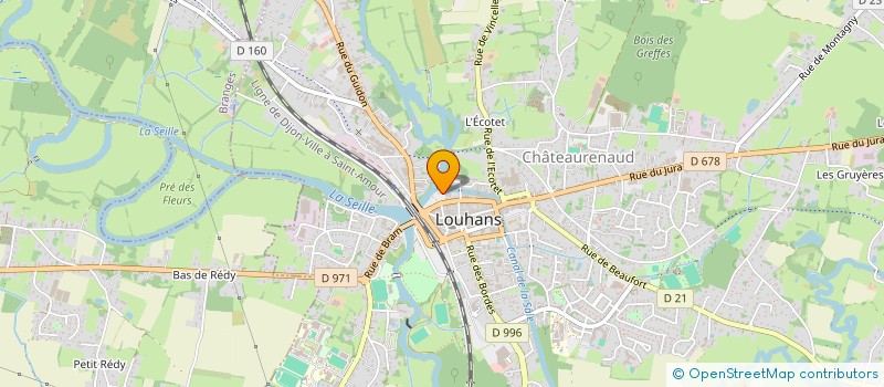 localisation de l'entreprise MADAME MARION KIEHN à LOUHANS