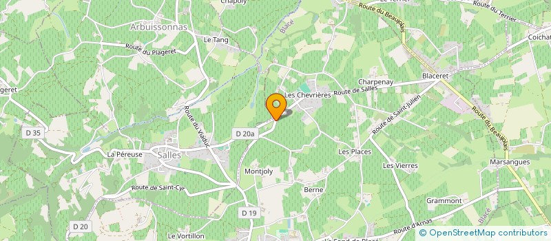 localisation de l'entreprise MADAME MARION KLEIN  BLACE