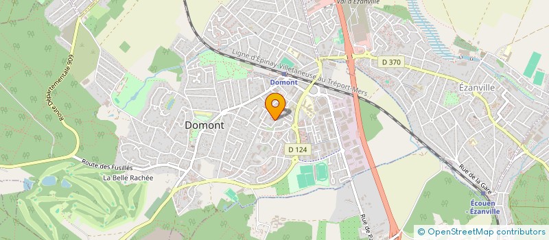 localisation de l'entreprise MADAME MARION KOSTRZEWA  DOMONT