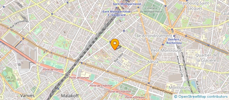 localisation de l'entreprise MADAME MARION L HOUR  PARIS