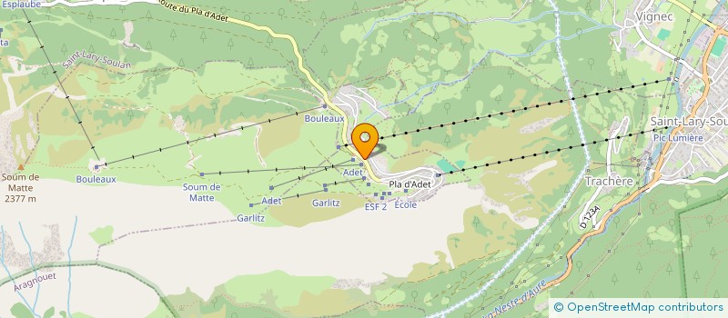 localisation de l'entreprise MADAME MARION LABAR  SAINT-LARY-SOULAN