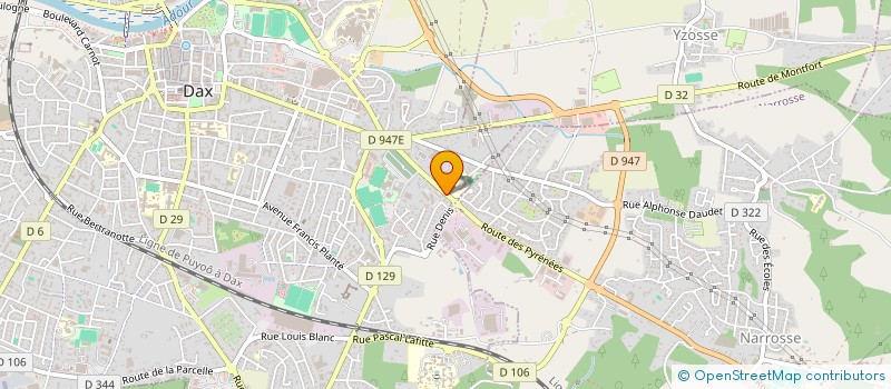 localisation de l'entreprise MADAME MARION LABEYRIE  OLORON SAINTE MARIE