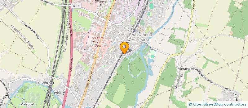 localisation de l'entreprise MADAME MARION LACHAUME  ANTIGNY