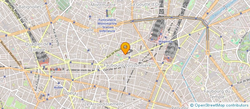 localisation de l'entreprise MADAME MARION LACOME D ESTALENX  PARIS