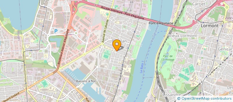 localisation de l'entreprise MADAME MARION LACOSTE  BORDEAUX