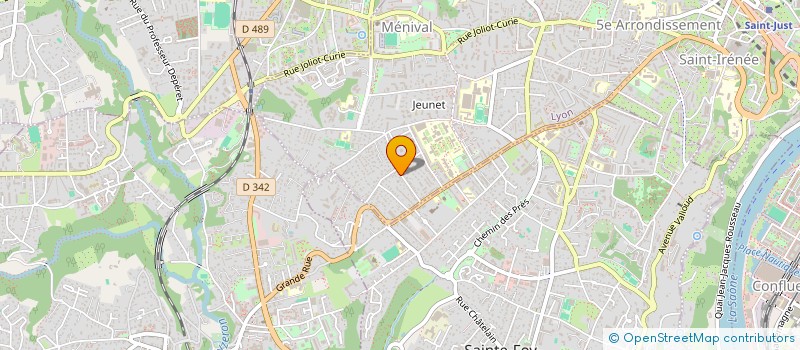 localisation de l'entreprise MADAME MARION LACOUTURE à LYON