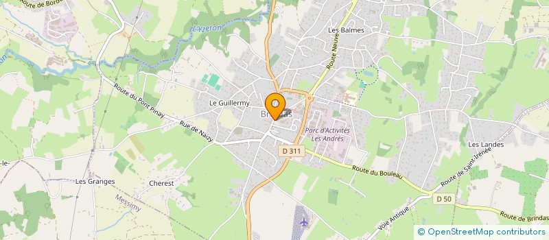 localisation de l'entreprise MADAME MARION LAFFAY  BRINDAS