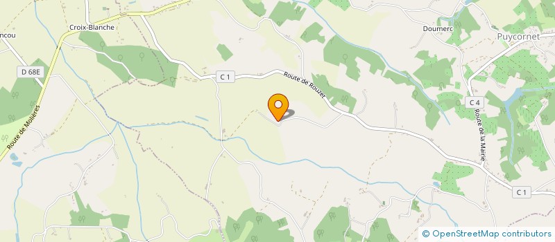 localisation de l'entreprise MADAME MARION LAGARDE  VAZERAC