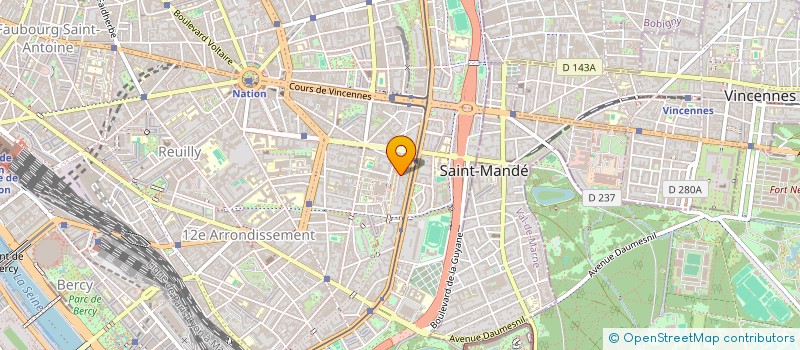 localisation de l'entreprise MADAME MARION LAGRANGE  PARIS