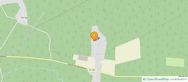 localisation de l'entreprise MADAME MARION LAGUEYTE  LE TEMPLE