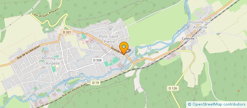 localisation de l'entreprise MADAME MARION LAINE  PONT-SAINT-PIERRE