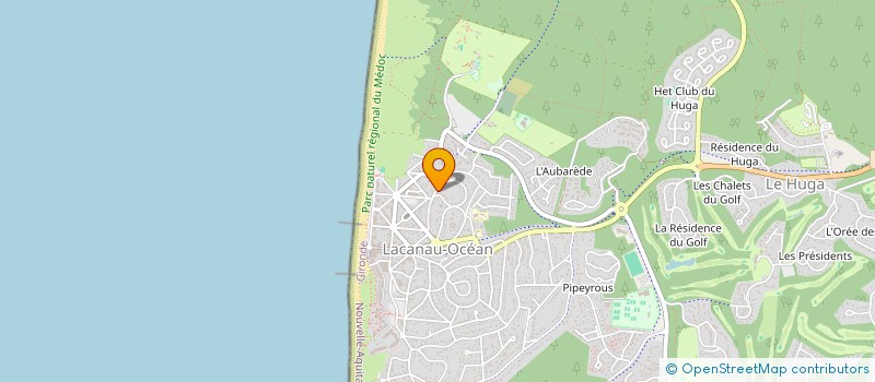 localisation de l'entreprise MADAME MARION LAJUS  SAINTE-HELENE