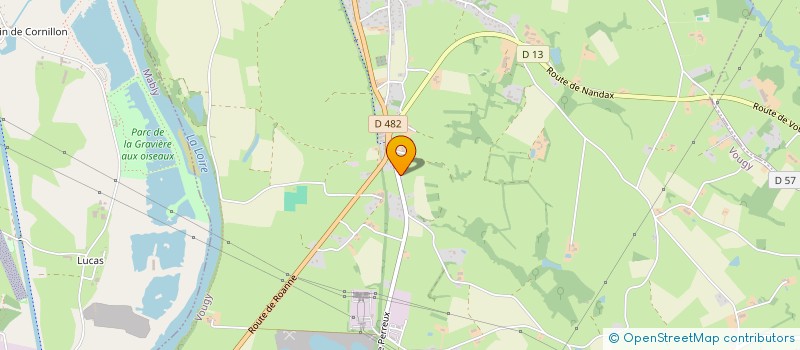 localisation de l'entreprise MADAME MARION LAMBERT  VOUGY