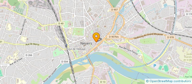 localisation de l'entreprise MADAME MARION LAMBERT à NEVERS