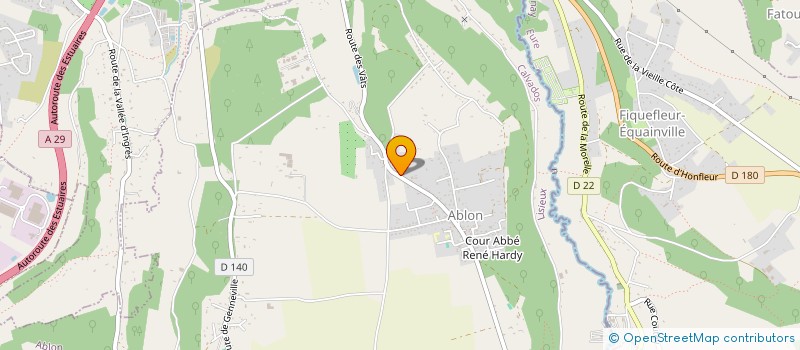 localisation de l'entreprise MADAME MARION LAMY  ABLON