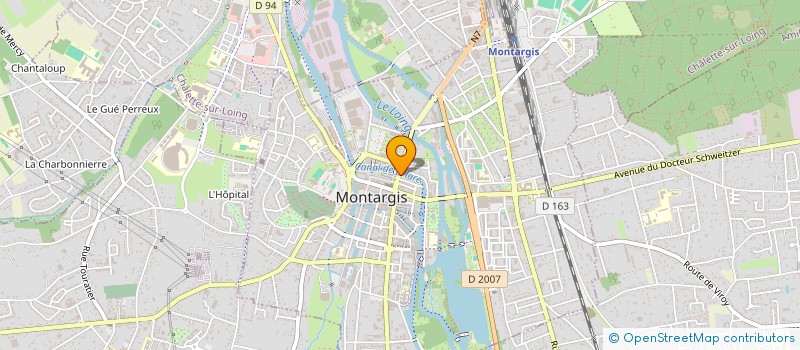 localisation de l'entreprise MADAME MARION LAROCHE à MONTARGIS