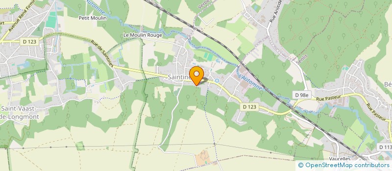 localisation de l'entreprise MADAME MARION LARSONNIER  VERBERIE