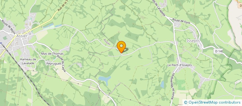 localisation de l'entreprise MADAME MARION LAUDOUENEIX  ISSEPTS